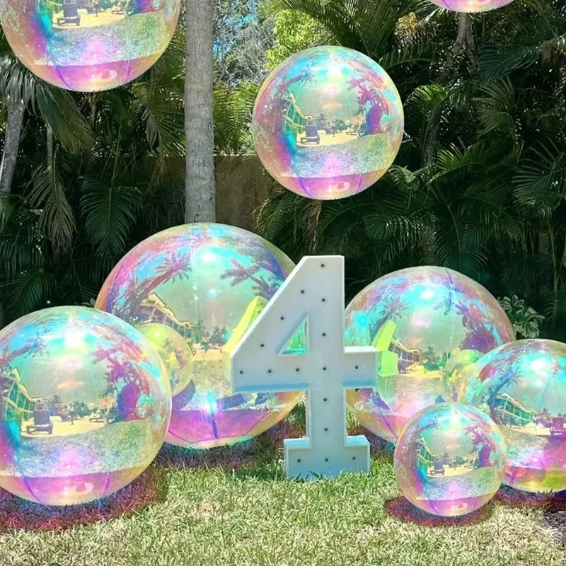 Large Iridescent Ballooons