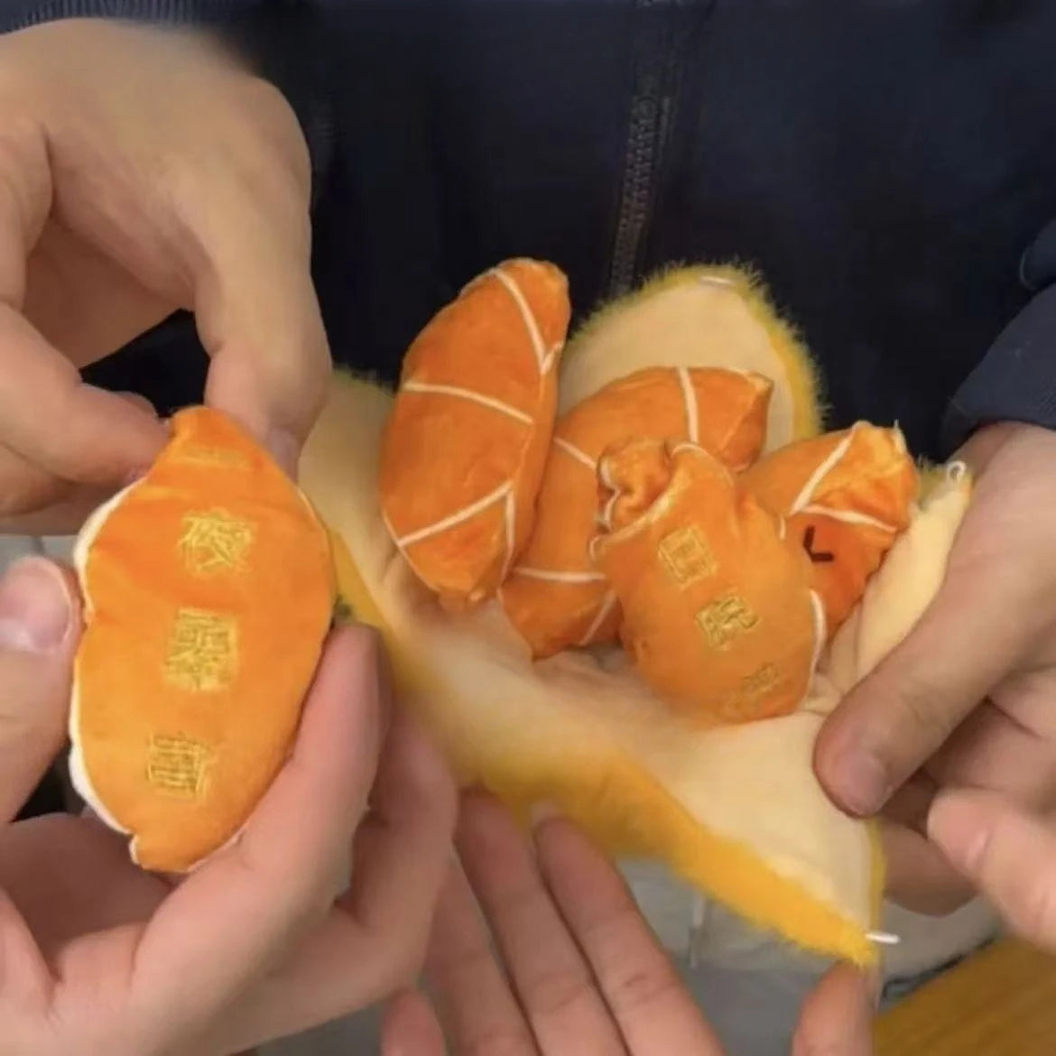 Orange Peel Plushie