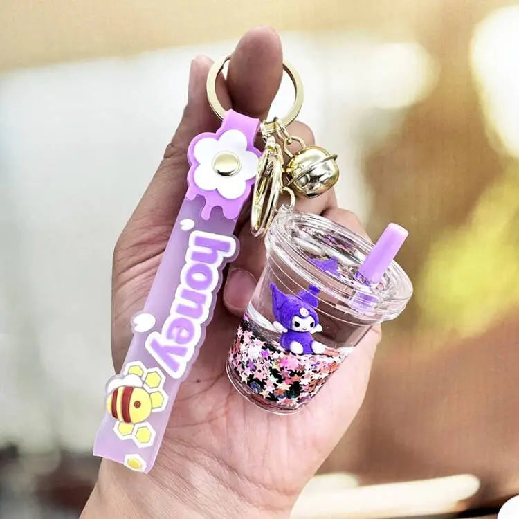 Quicksand Kuromi Keychain