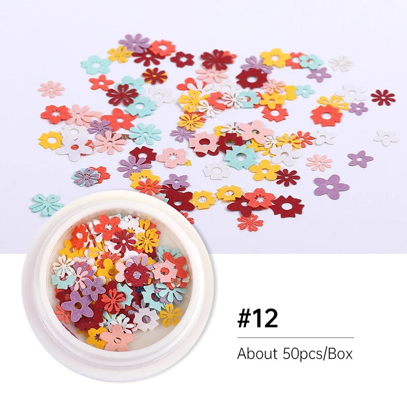 Micro Wood Pulp Flowers