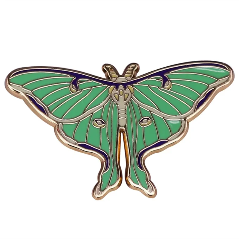 Lunar Moth Pin