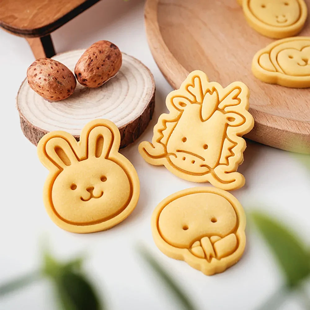 Cute Animal Cookie Cutters