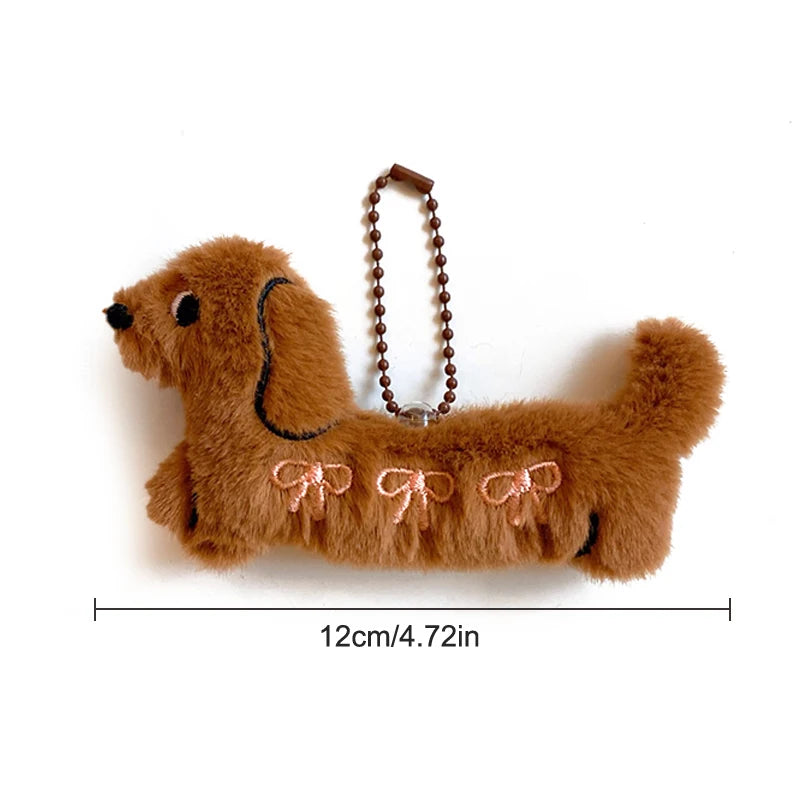 Dachshund Plush Keychain