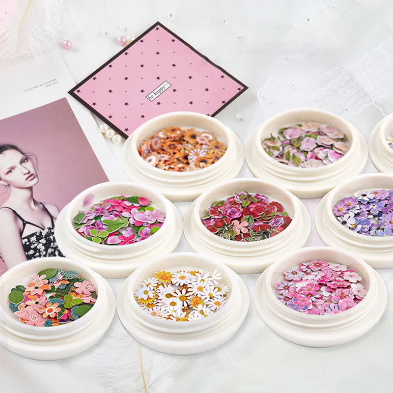 Micro Wood Pulp Flowers