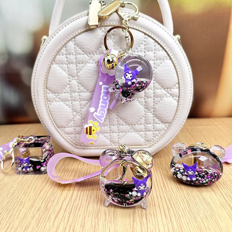 Quicksand Kuromi Keychain