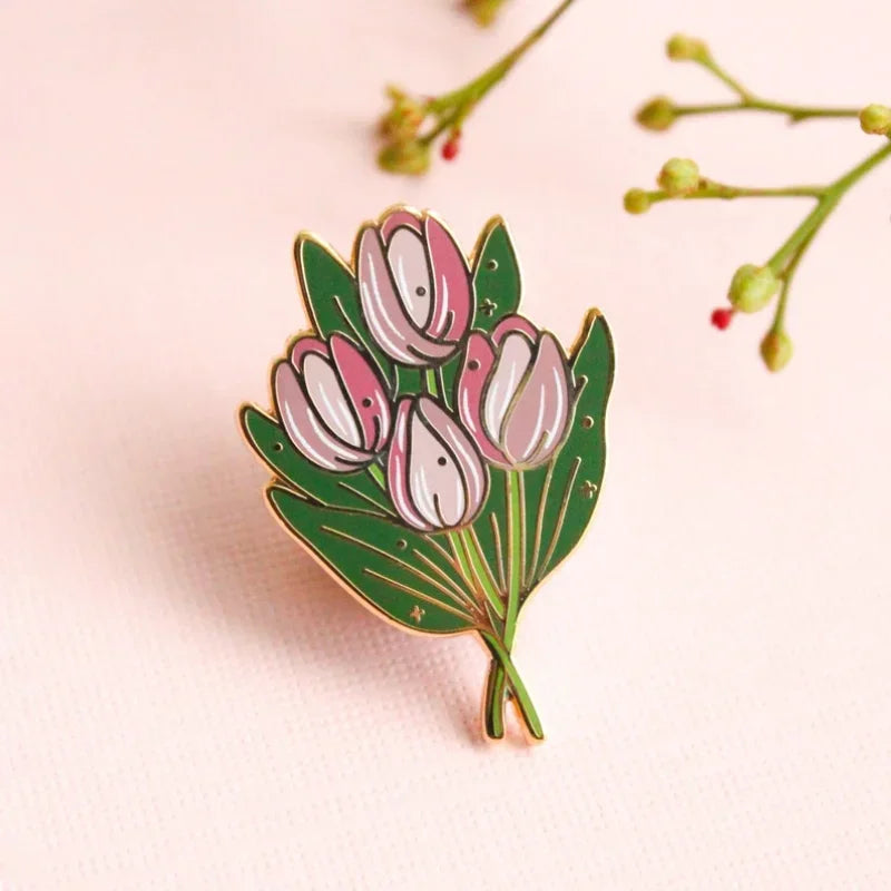 Flower Pins