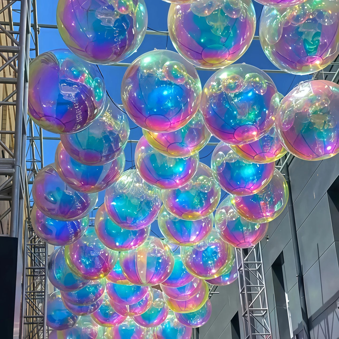 Large Iridescent Ballooons