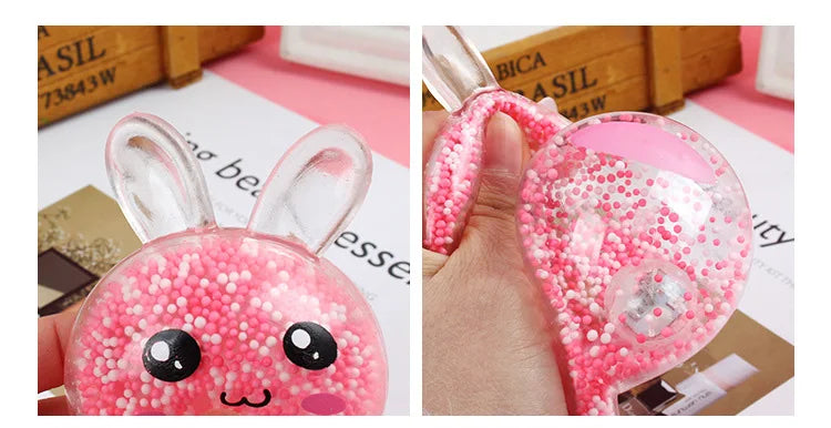 Glow-in-the-Dark Bunny Squishie