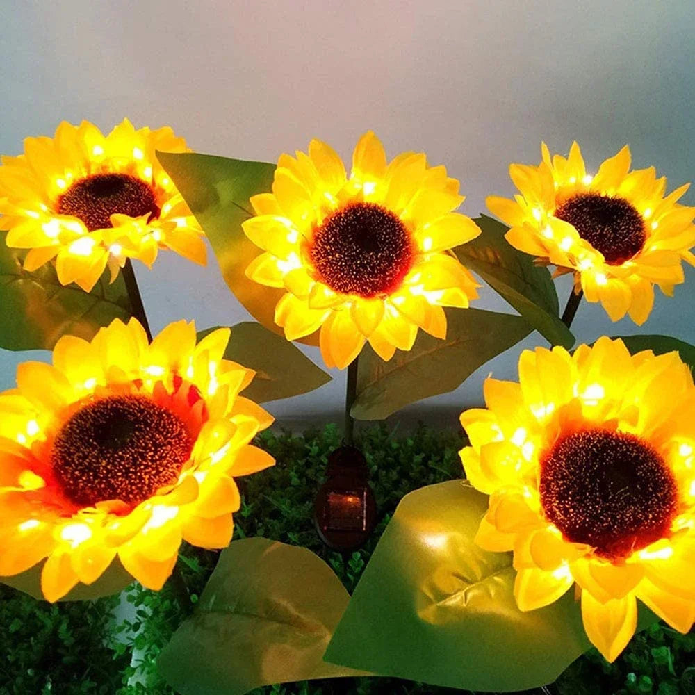 Solar Sunflower LED