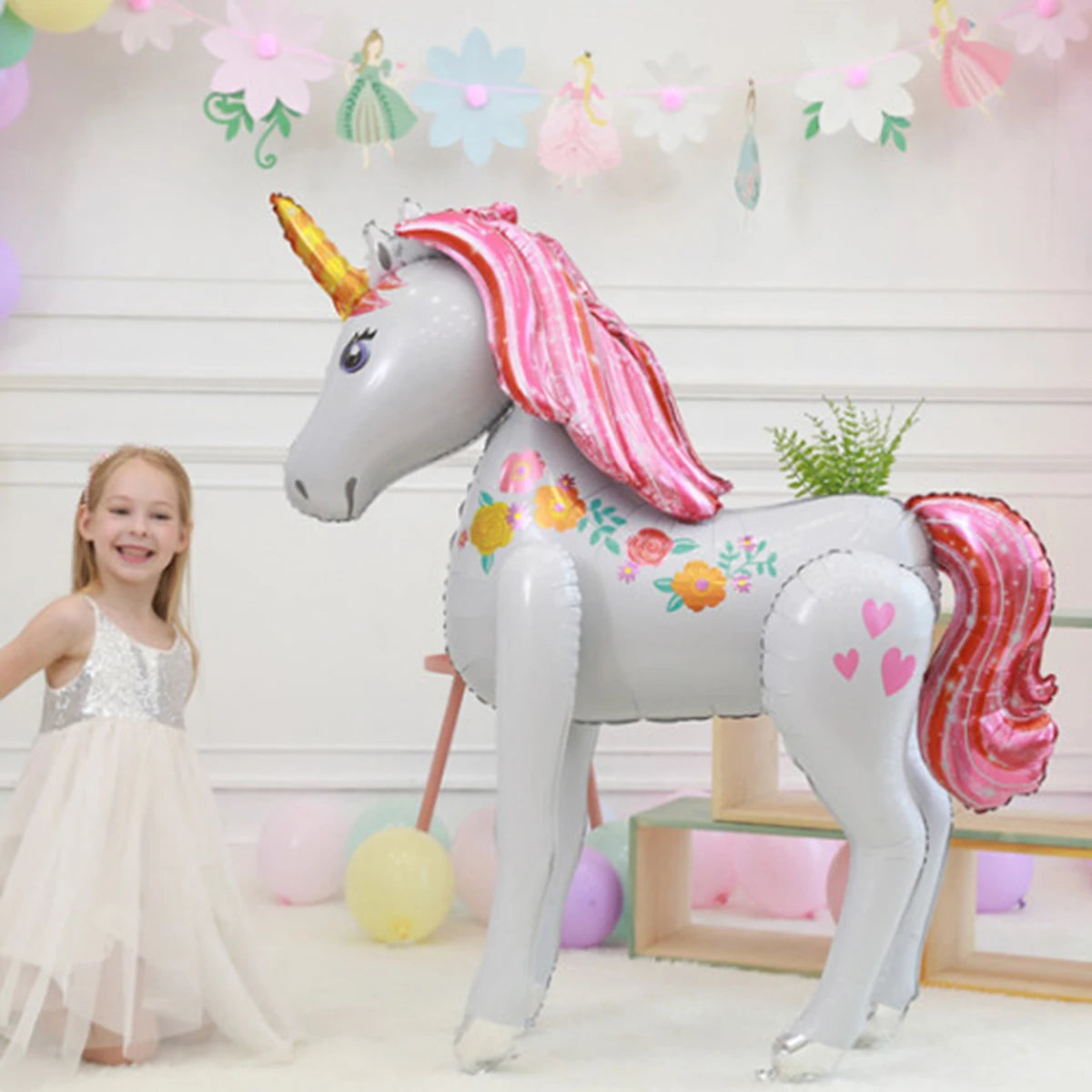 Large Unicorn Balloon