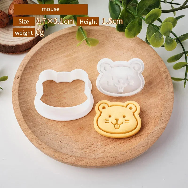 Cute Animal Cookie Cutters