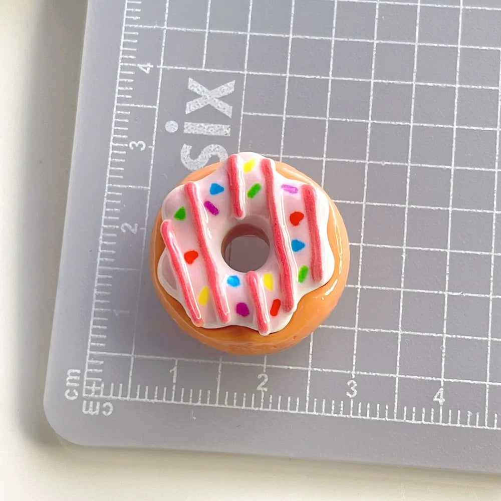 100pc Mini Resin Donuts