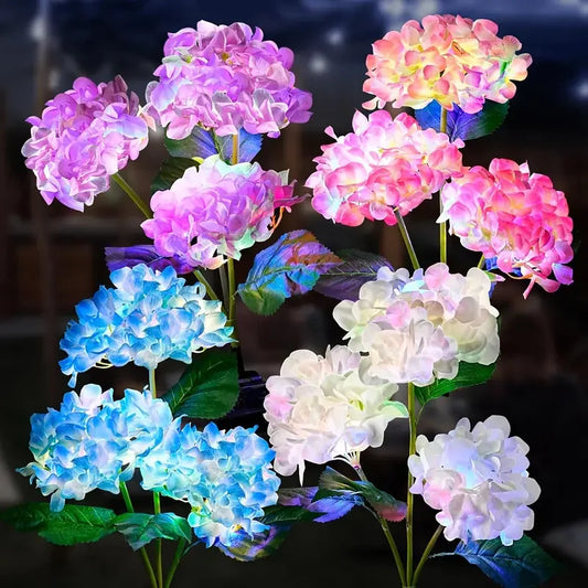 Solar Hydrangea LED