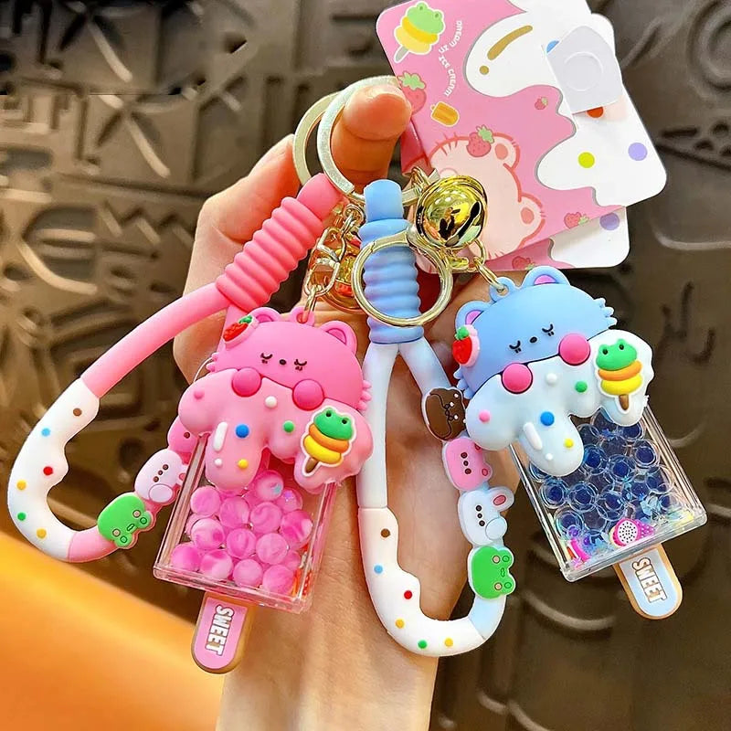 Quicksand Ice Pop Keychain