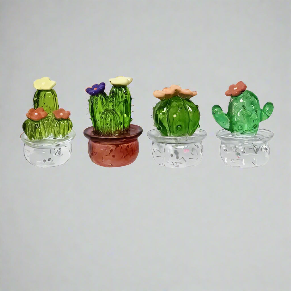Mini Glass Cactus