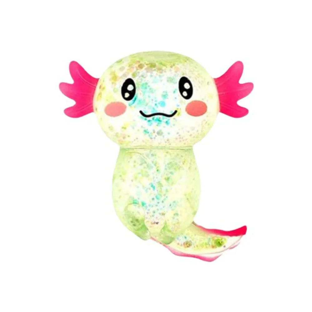 Glitter Axolotl Squishie