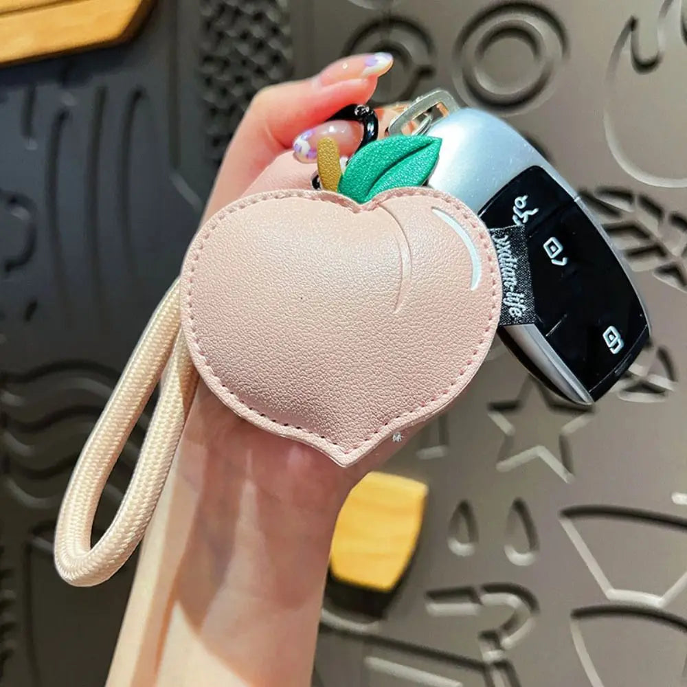 Leather Fruit Keychain