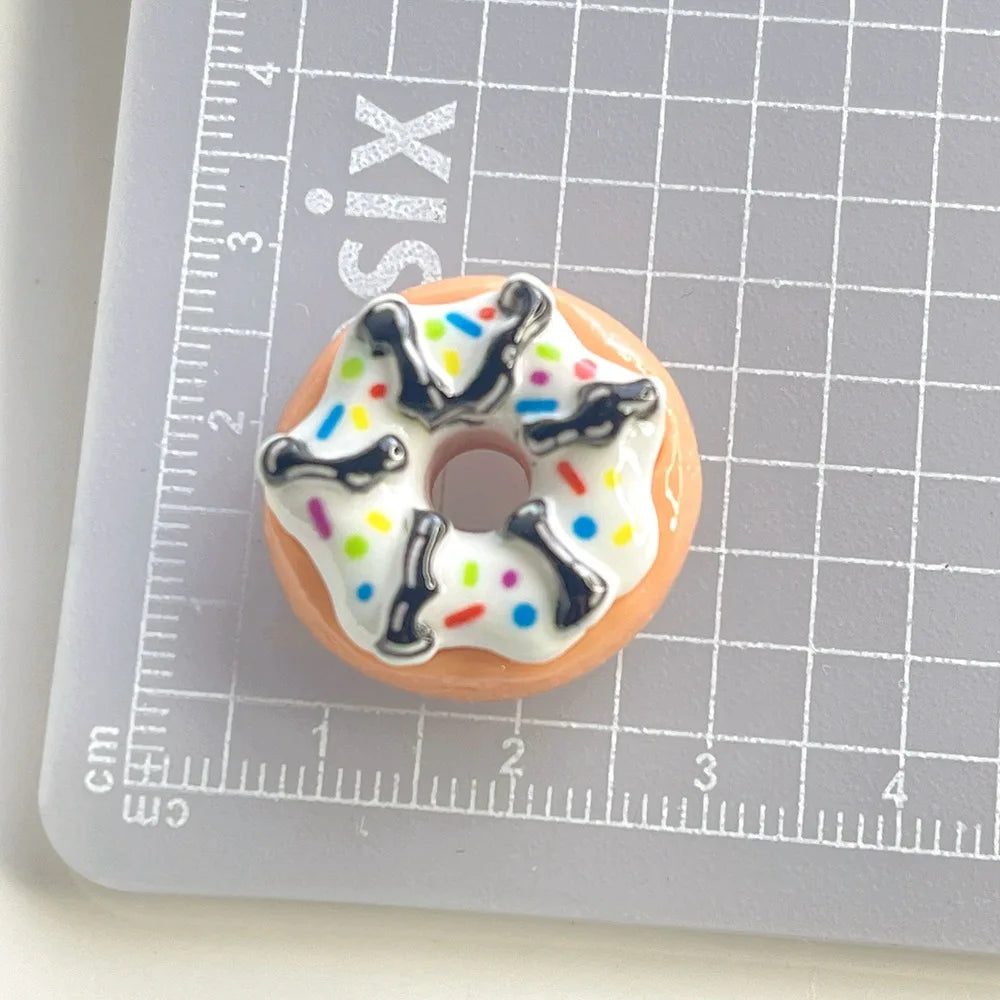 100pc Mini Resin Donuts