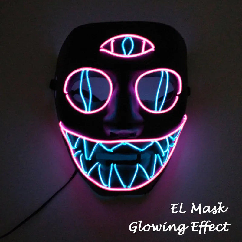 LED Carnival Masks