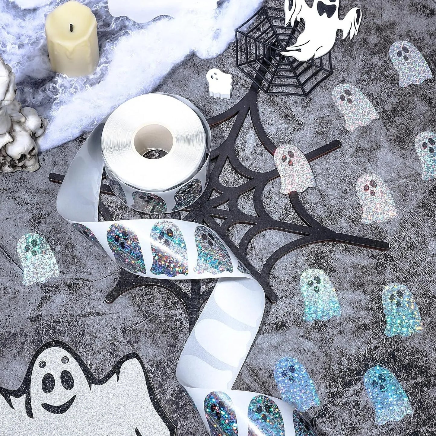 Holographic Ghost Stickers