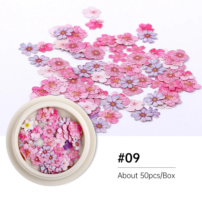 Micro Wood Pulp Flowers