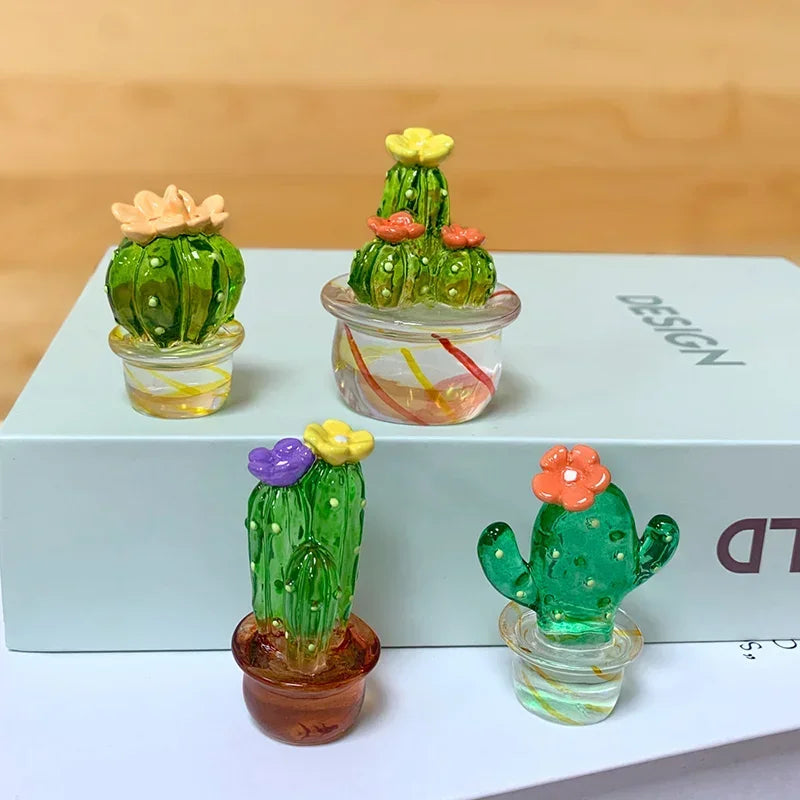 Mini Glass Cactus