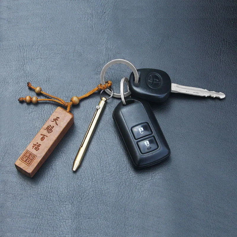 Titanium Toothpick Keychain