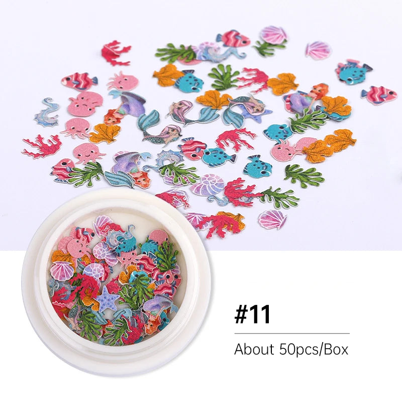 Micro Wood Pulp Flowers