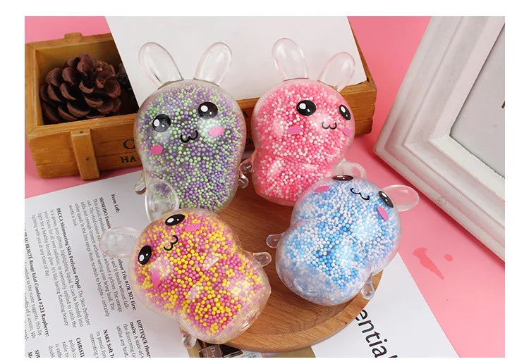 Glow-in-the-Dark Bunny Squishie