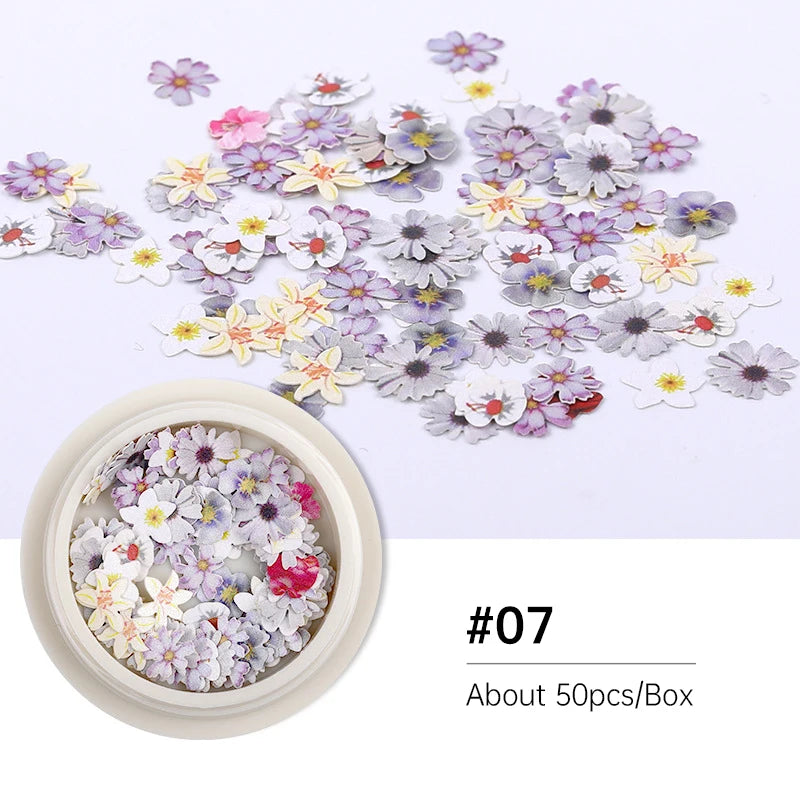 Micro Wood Pulp Flowers