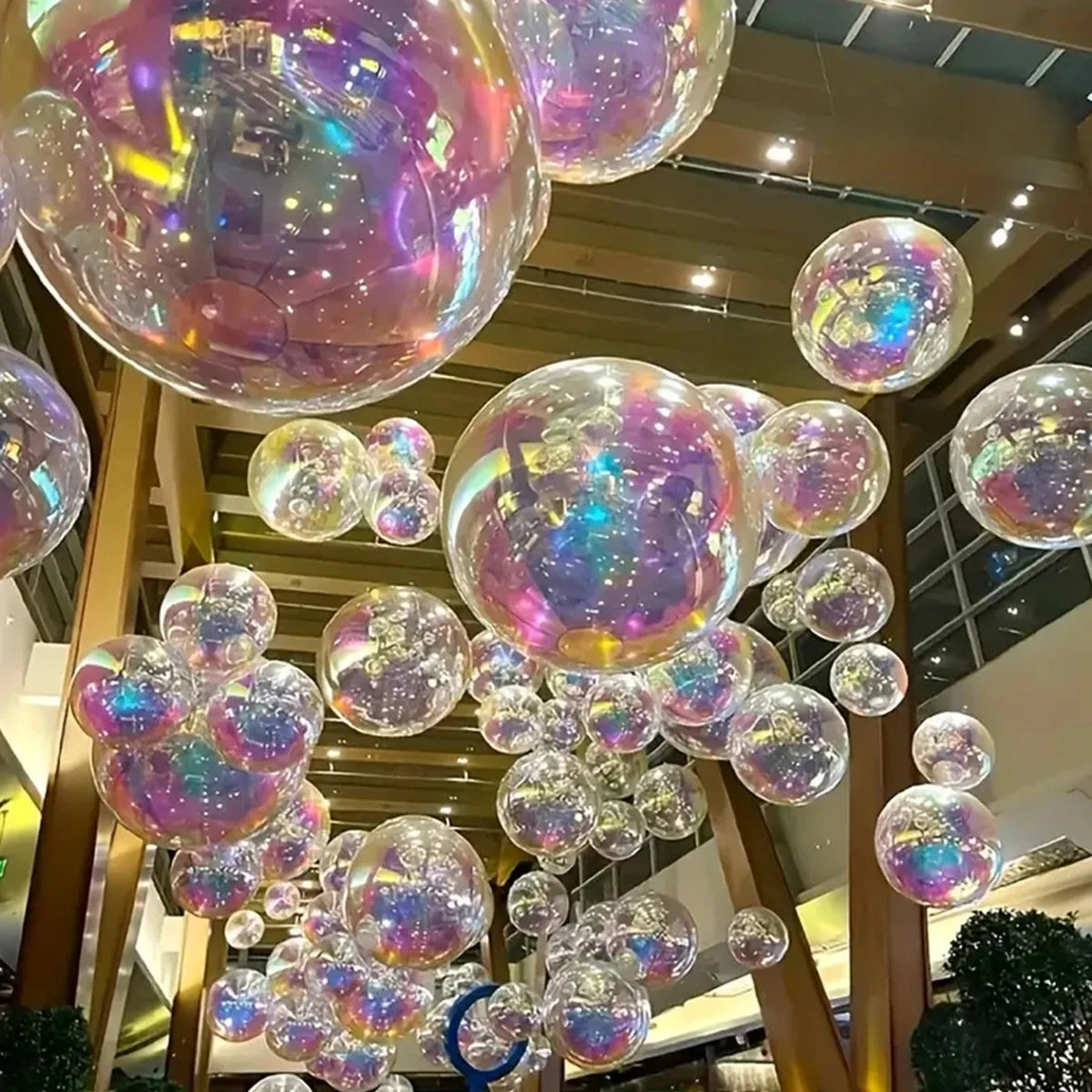Small Iridescent Balloons