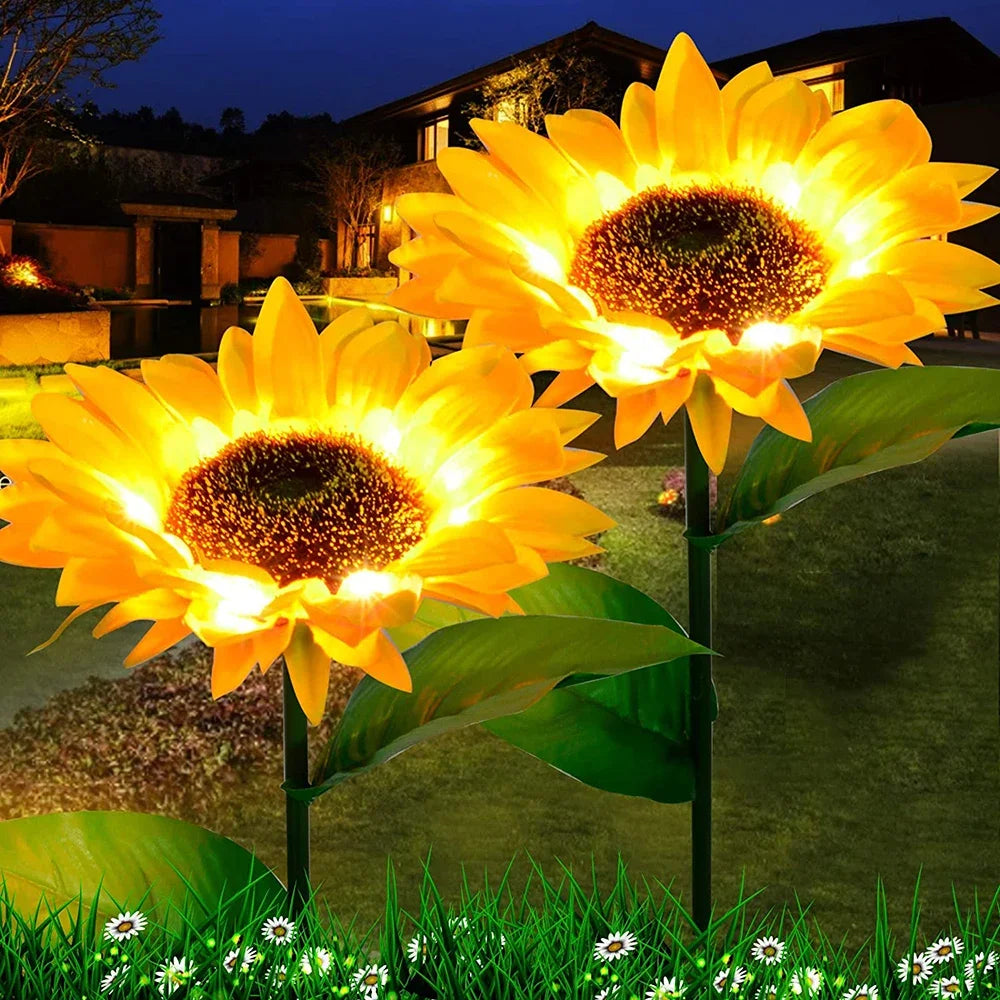 Solar Sunflower LED
