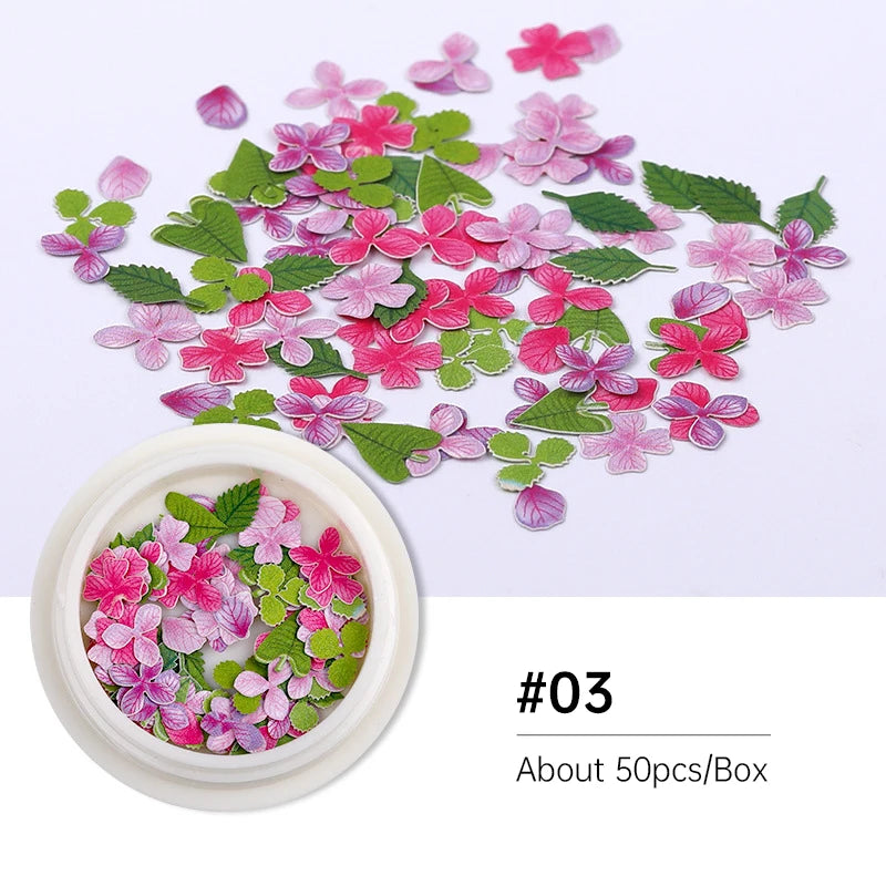 Micro Wood Pulp Flowers