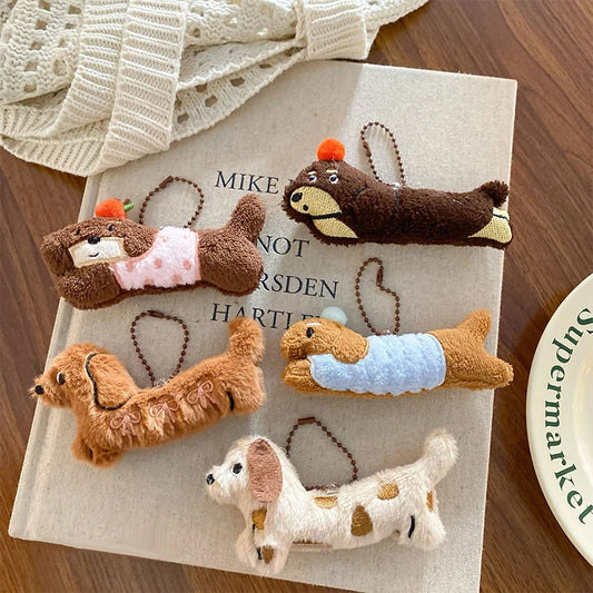Dachshund Plush Keychain