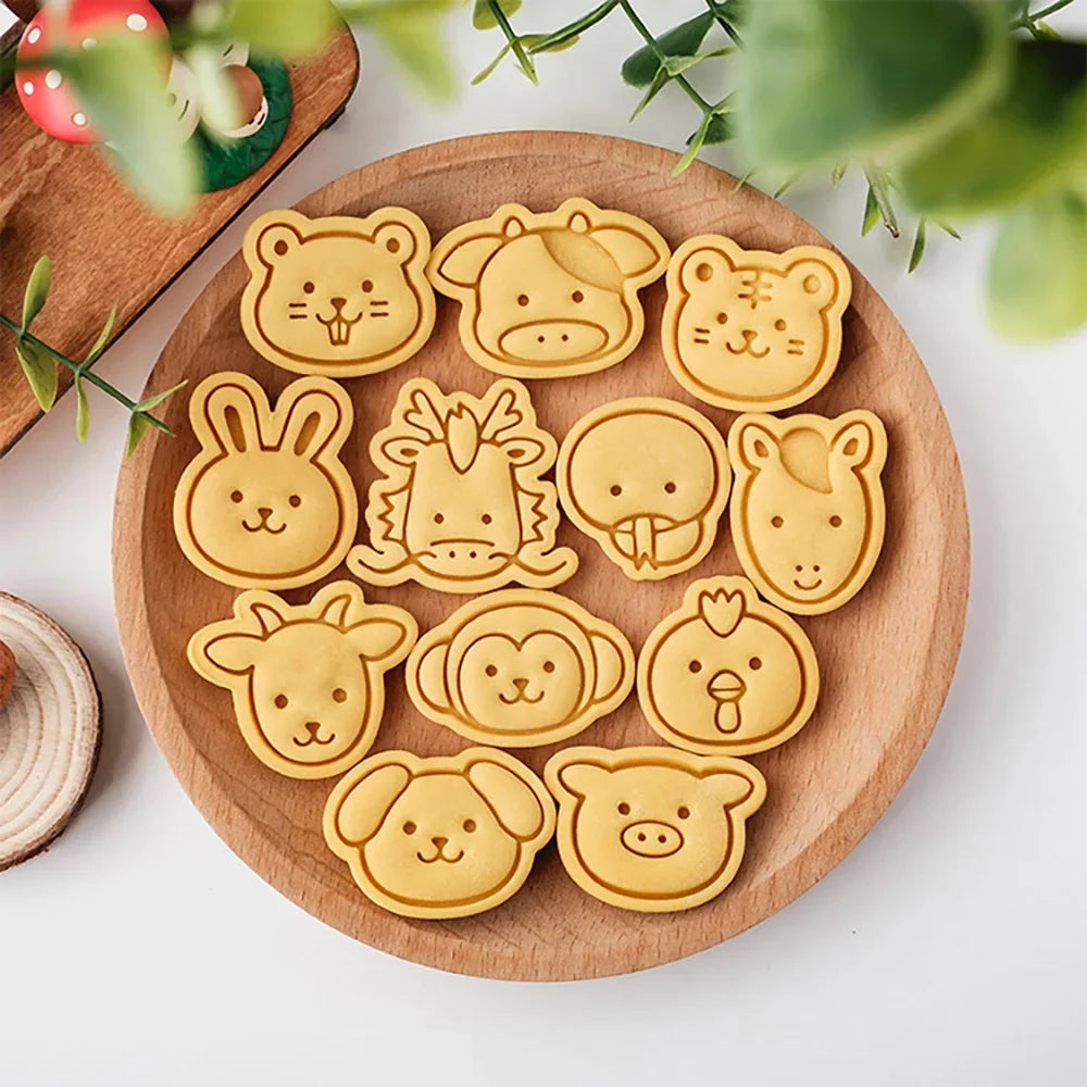 Cute Animal Cookie Cutters