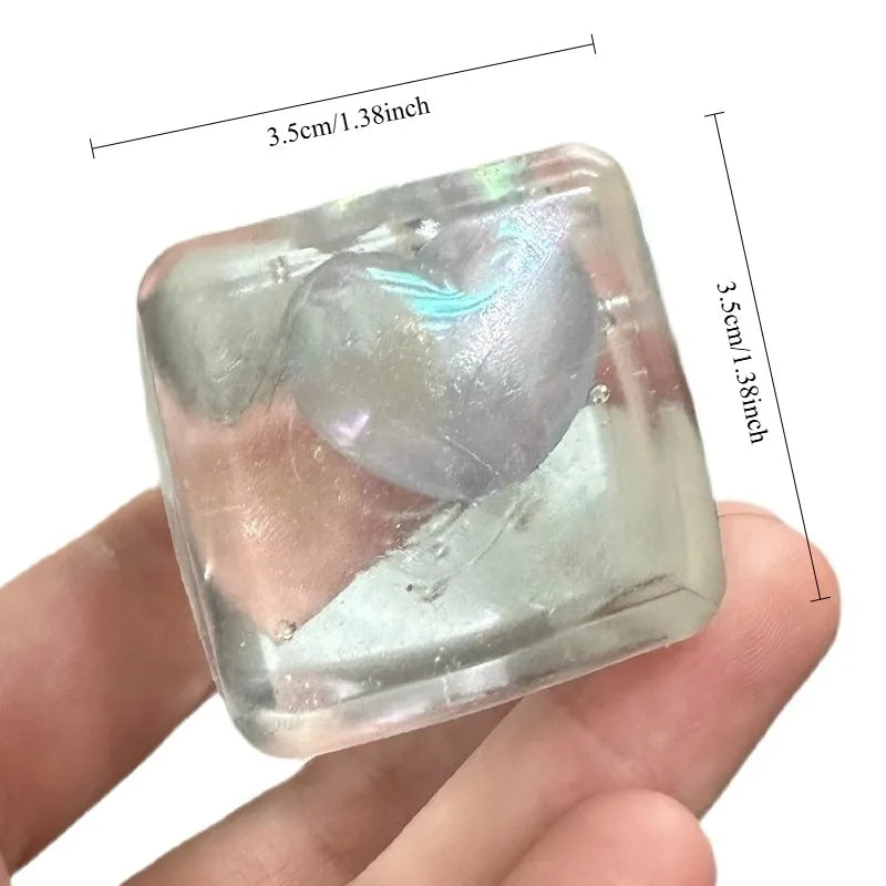 Glow-in-the-Dark Maltose Heart Squishie