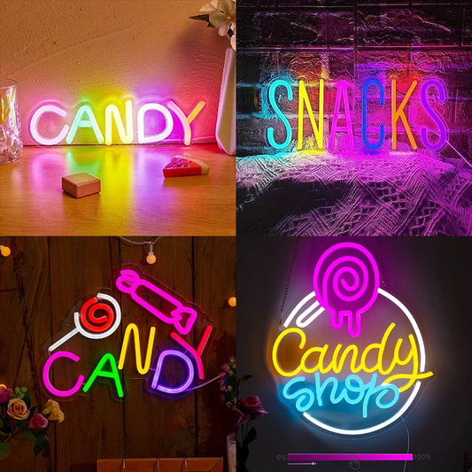 Neon Candy Shop LED