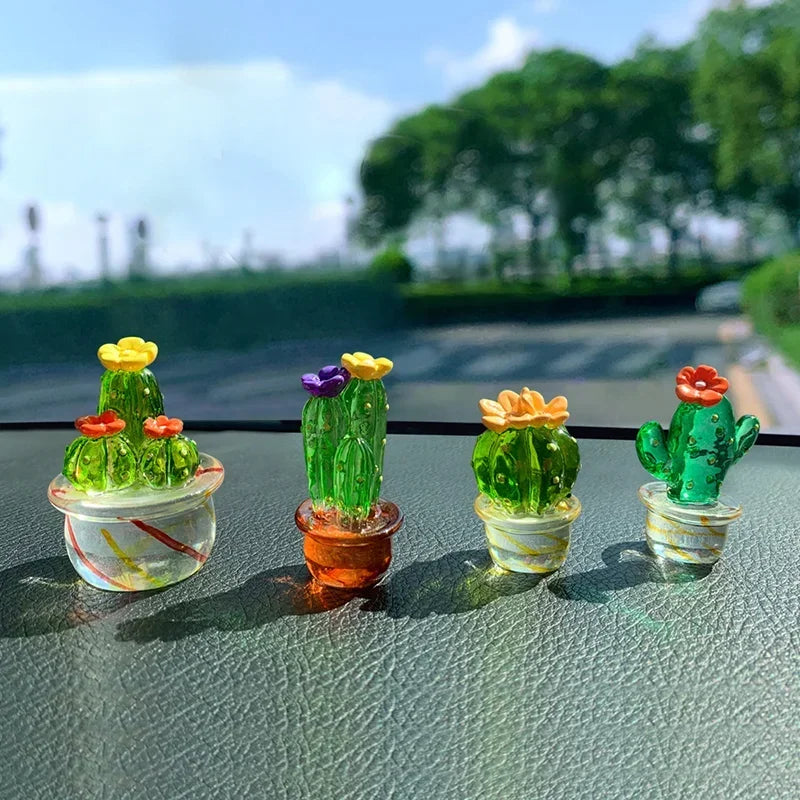 Mini Glass Cactus