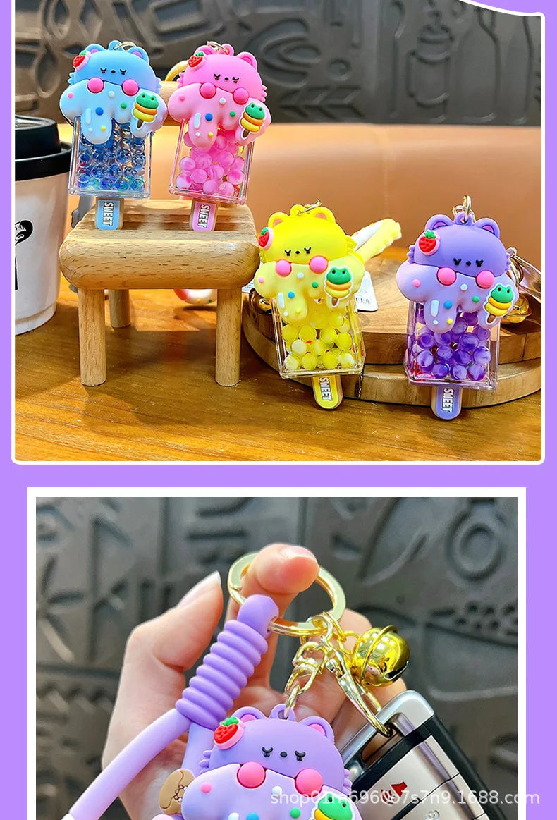 Quicksand Ice Pop Keychain