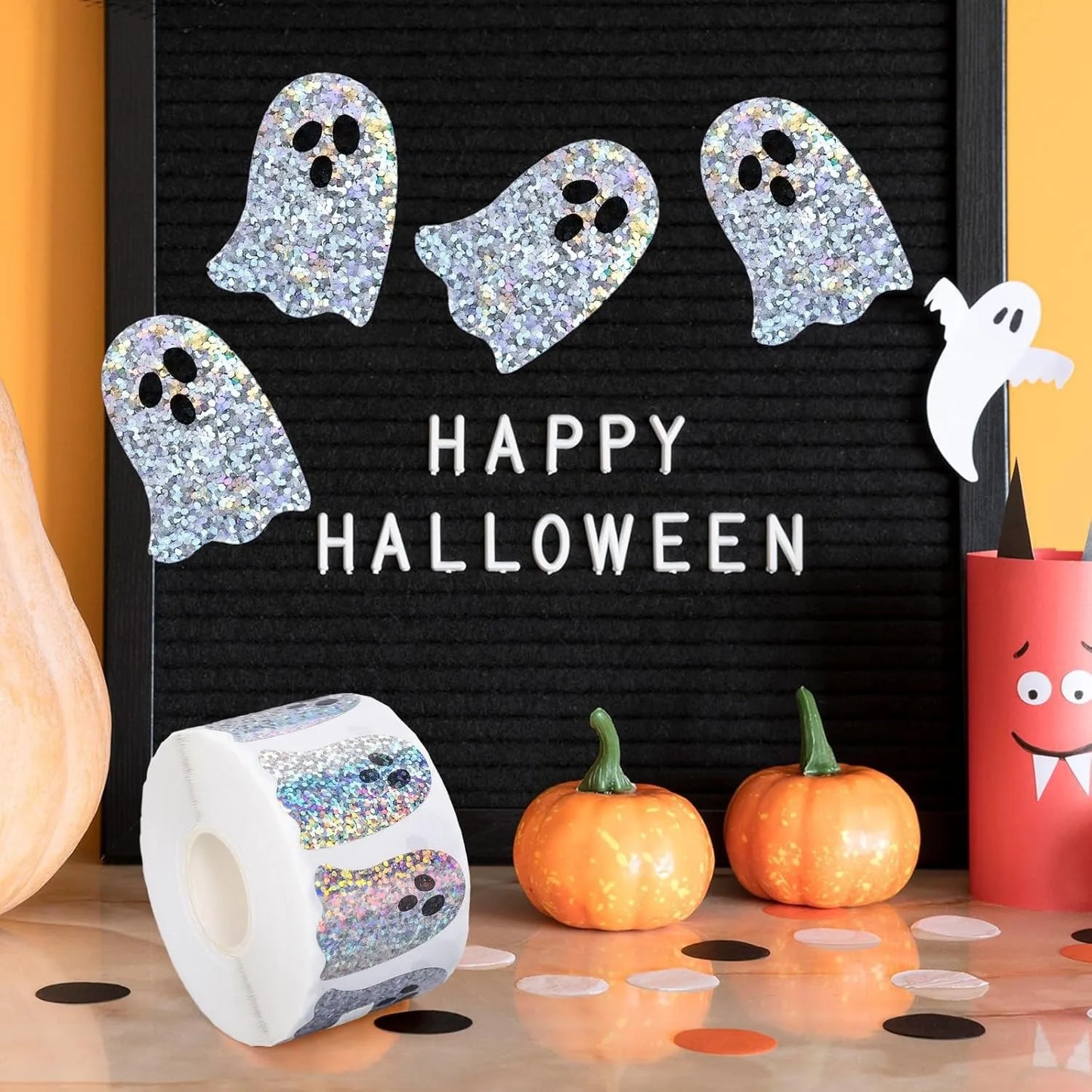 Holographic Ghost Stickers