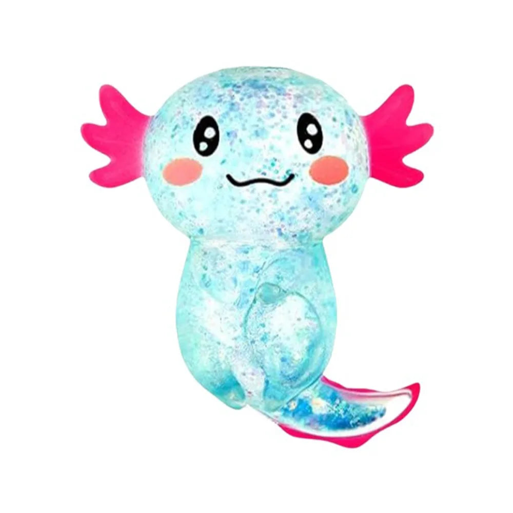 Glitter Axolotl Squishie