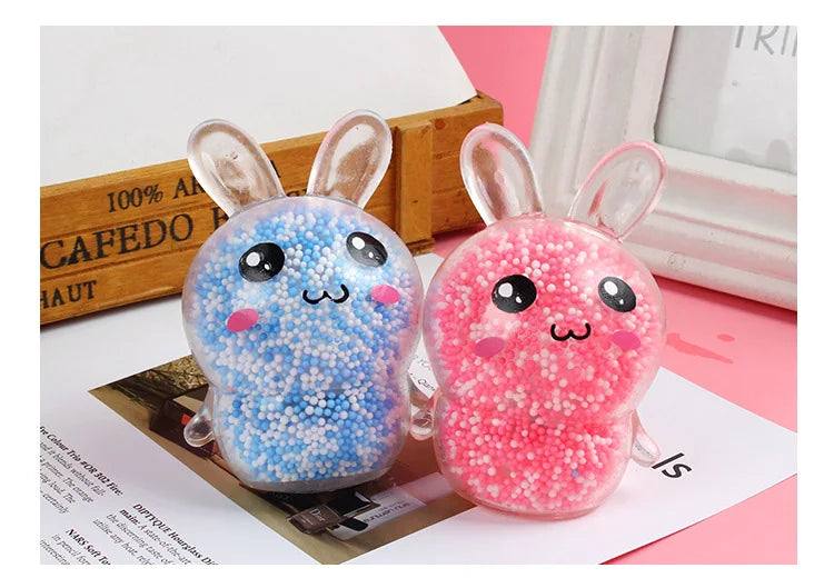 Glow-in-the-Dark Bunny Squishie