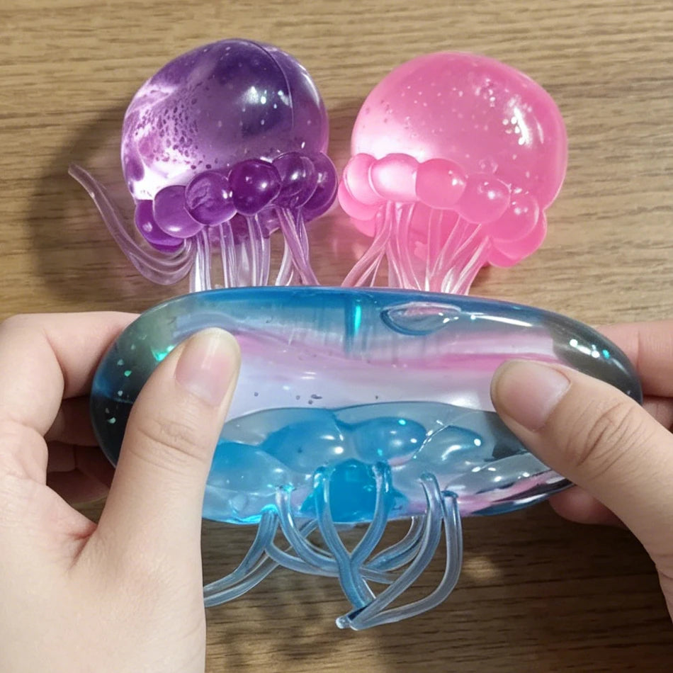 Glitter Jellyfish Squishie