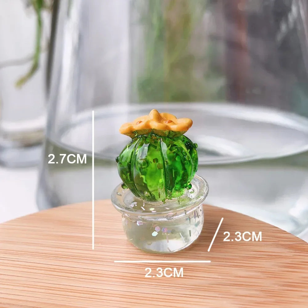 Mini Glass Cactus