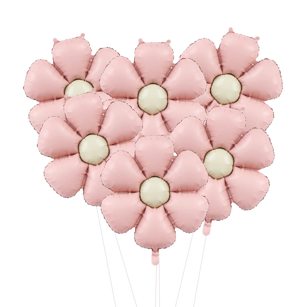 Pastel Daisy Balloons