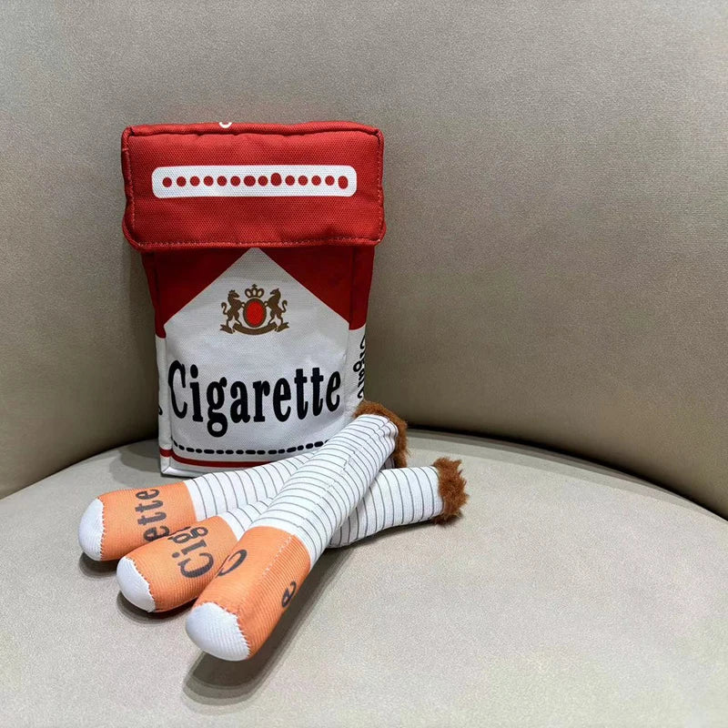 Cigarette Pack Plushie