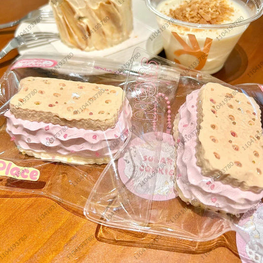 Cream Biscuit Taba Squishie