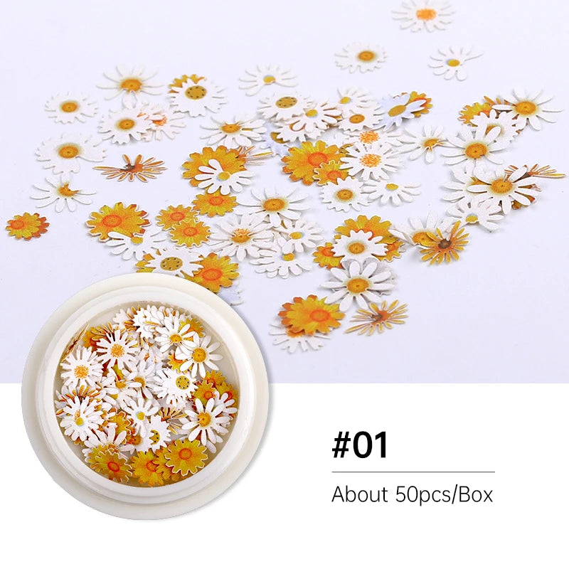 Micro Wood Pulp Flowers