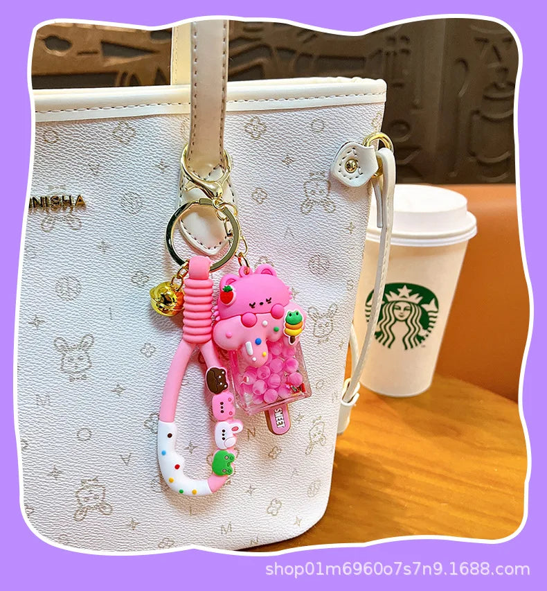 Quicksand Ice Pop Keychain