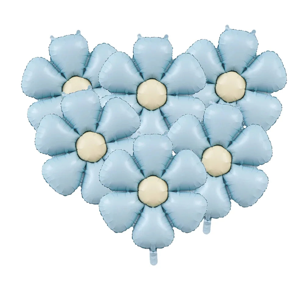 Pastel Daisy Balloons